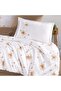 Amara Kahve - Double Satin Duvet Cover Set - 3