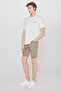 Cotton Slim Fit Tight Fit 5-Pocket Flexible Shorts - 2
