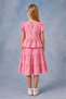 Girl's Combed Cotton Lined Brode Blouse and Skirt Set - 5
