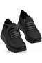 2693 Orthopedic Sole Knitwear Lace-Up Daily Walking Women's Sports Shoes - Orthopedic Light Sole Casual Shoes - 2