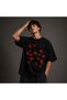 Oversize Unisex Printed T-Shirt – Ladybug Patterned Graphic Streetwear Loose Fit T-Shirt - 3