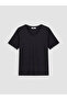 Black V-Neck Blouse with Embroidery Detail - 5