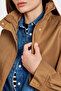 Cotton Blend Stand Collar Zippered Coat Coat Bbss26Fjc001150 - 7