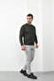 Wick Patterned Crew Neck Sweater - 2