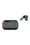 PODS E98 Bluetooth Earbuds, AI Smart ENC Technology, 800 mAh Battery Capacity, Power Level Display, IPX5 Rate Protection, Black