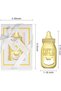 Silk Route - 6 Pcs Rose Gold Feeding Bottle Opener Baby Shower Wedding Party Favor Decoration (White) - 6