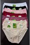 2407 Women's Bamboo Derbi̇ Bato Panties 12 Pieces