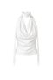 New Season Women's Halter Neck Degaje Collar Blouse 52115137 - 2