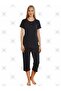 Plus Size Bamboo Women's Capri Pajama Set - 3