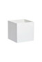 White Lidless Multi-Purpose Storage Box (20cm X 20cm X 15cm)
