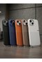 iPhone 13 Compatible Brown Magsafe Shock Absorbing Matte Anti Shock Premium Phone Case - 3
