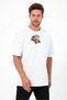 Unisex Oversize Embroidered Demon Slayer Zenitsu and Nezuko Anime Design 100% Cotton T-Shirt - 2