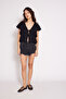 Firfirli Peleri̇n Top Black - 2