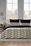 Sculpted Single Winter Flannel Duvet Cover Set