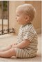 Baby Boy Summer Shorts Set – Soft Cotton Striped Comfortable Fit 2-Piece Baby Set for Daily Holidays - 3