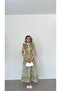 Flounced Tulle Dress