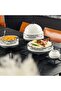 Salad Bowl White and Black - 2