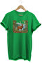 Substantial Deer Printed Nature and Camping T-Shirt Outdoor Wear