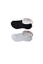 Glb-Stl41414 Black Gray and White Women's Ballerina Socks 12 Pairs - 3
