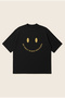 Do What Makes You Happy Oversize Boxy Cut Unisex 100% Cotton Printed Tshirt |   Streetwear