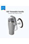 Temp Guard Vacuum Insulated Travel Mug – 180° Rotating Handle, 24H Cold & 12H Hot Retention, Leak-Proof Lid, 950ml - 2