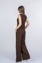 Women's Summer Coffee Aura Twill Fabric Vest Pants Set Stylish Daily Comfortable Two-Piece 1303 - 5