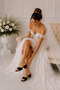 Women's Thick Heeled Very Stylish Bridal Dowry Slippers Bridal Slippers - 2