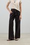 Brown Tie-Dye Wide Leg Women's Jeans