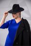 Women's Plus Size Women's Sleeve Detailed V-Neck Dress - 8