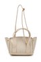 Canvas Women's Crossbody Bag with Snap Fasteners on the Sides and Expandable Features, Bella Linen Cream - 6