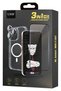 Urr Crystal Clear Magsafe 3in1 Screen Protector and Camera Lens Set Compatible with iPhone 15 Pro Max - Transparent - 2