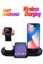 Multi-Functional Wireless Charging Base – 3-in-1 Smart Charger for Ear Pods and Mobile Devices - 5