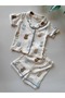 Classic Ribbed 2-Piece Baby Boy Summer Pajama Set - 100% Cotton