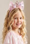 Pink Color Stone Children's Crown - 2
