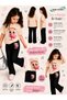 Summer Black Spanish Flared Pants and T-Shirt, Cute Coffee Cup Heart Print Design Kids Girls Set - 2