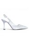 Byn Ayışığı By39 Silver Women's 11 cm Heeled Shoes
