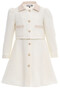 Girl's Evening Dress Textured Skirted Gown and Pearl-Adorned Jacket Set - Holiday, Graduation, Wedding, Party, Special Occasions (Ages 8, 9, 10, 11, 12, 13, 14, 15) 36346Pr - 4
