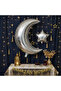 Ramazana Special Silver 24 Inch Moon 5 Inch Star Foil Balloon