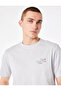 Regular Fit Short Sleeve Cotton Crew Neck Printed T-Shirt - 2