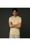 Men Slim Ultralight G-Motion Jacquard Tee