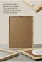 Ayetel Kürs-I Written Single Wooden Table - Natural Wood Framed Table for Home and Business - 5