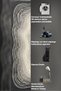 Sdt Modern Topographic Patterned Layered Wavy Gray Woven Base Decorative Carpet Sdt1379 - 6
