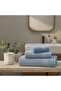 Classic Cotton Face Towel – Blue (50 x 100 cm) - 3