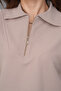 Women's Comfortable Fit Zippered Cotton Sweat Pants Set - 3