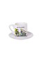 Yellow Navy Blue Redkit Turkish Coffee Cup 001