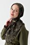 وشاح أتموسفير سيرين 4102 أسود كاكي - 4