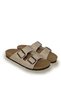 Orthopedic Adjustable Double Buckle Detailed Men's Comfortable Summer Slippers