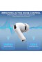سماعات أذن AirPods Pro/Pro 2 متوافقة مع 3 أزواج من Xs وS وL، سدادات أذن بديلة من السيليكون باللون الأبيض - 4