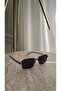 Veyra Transparent Smoked Square Sunglasses |   Modern Unisex Design with Uv400 Protection - 3