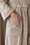 Aura Unisex Bathrobe |   Bathrobe |   Men's Bathrobe |   Women's Bathrobe |   Gift |   Robe |   Dowry - 3